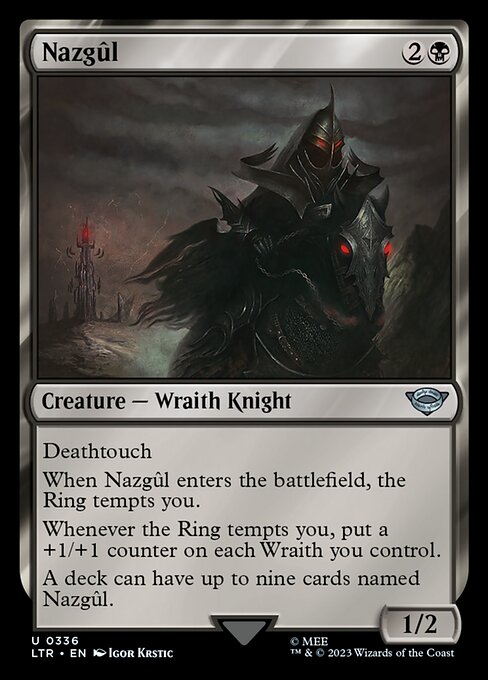 Nazgûl The Lord of the Rings- Tales of Middle-earth